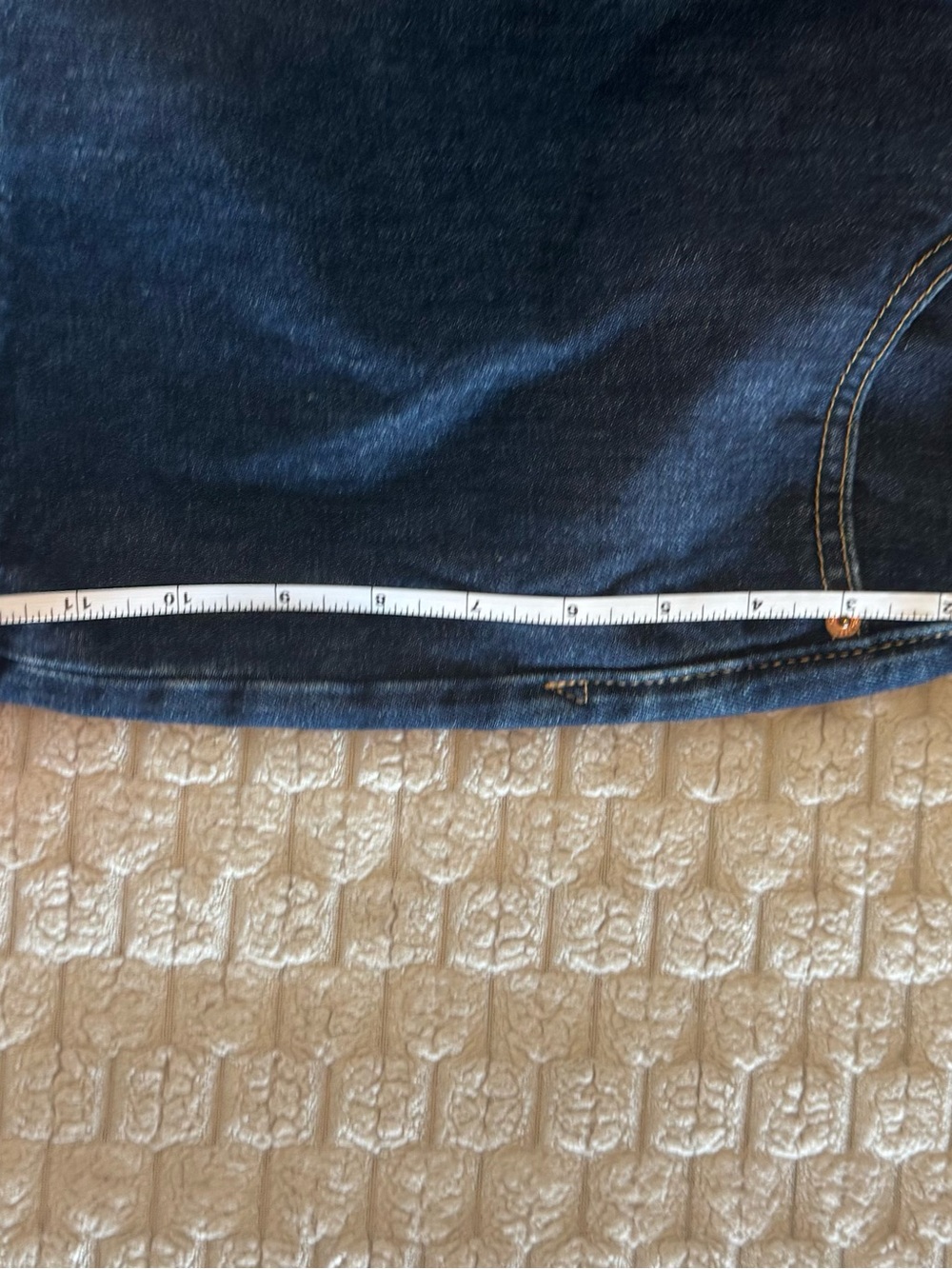 GAP Dark Blue Denim Mini Skirt - Classic Style - Picture 3 of 5
